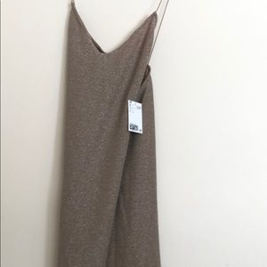 H&M Shimmery Champagne Dress!